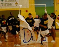 Wickliffe 2/8/13 Bison run on to the court