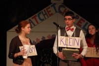 White & Gold 2013 Mr. Klein and Miss O? Wait a minute...