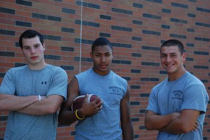 Three Football Captains Three Football Captains